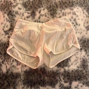 Ivivva White Shorts 2.5 Length / Lululemon